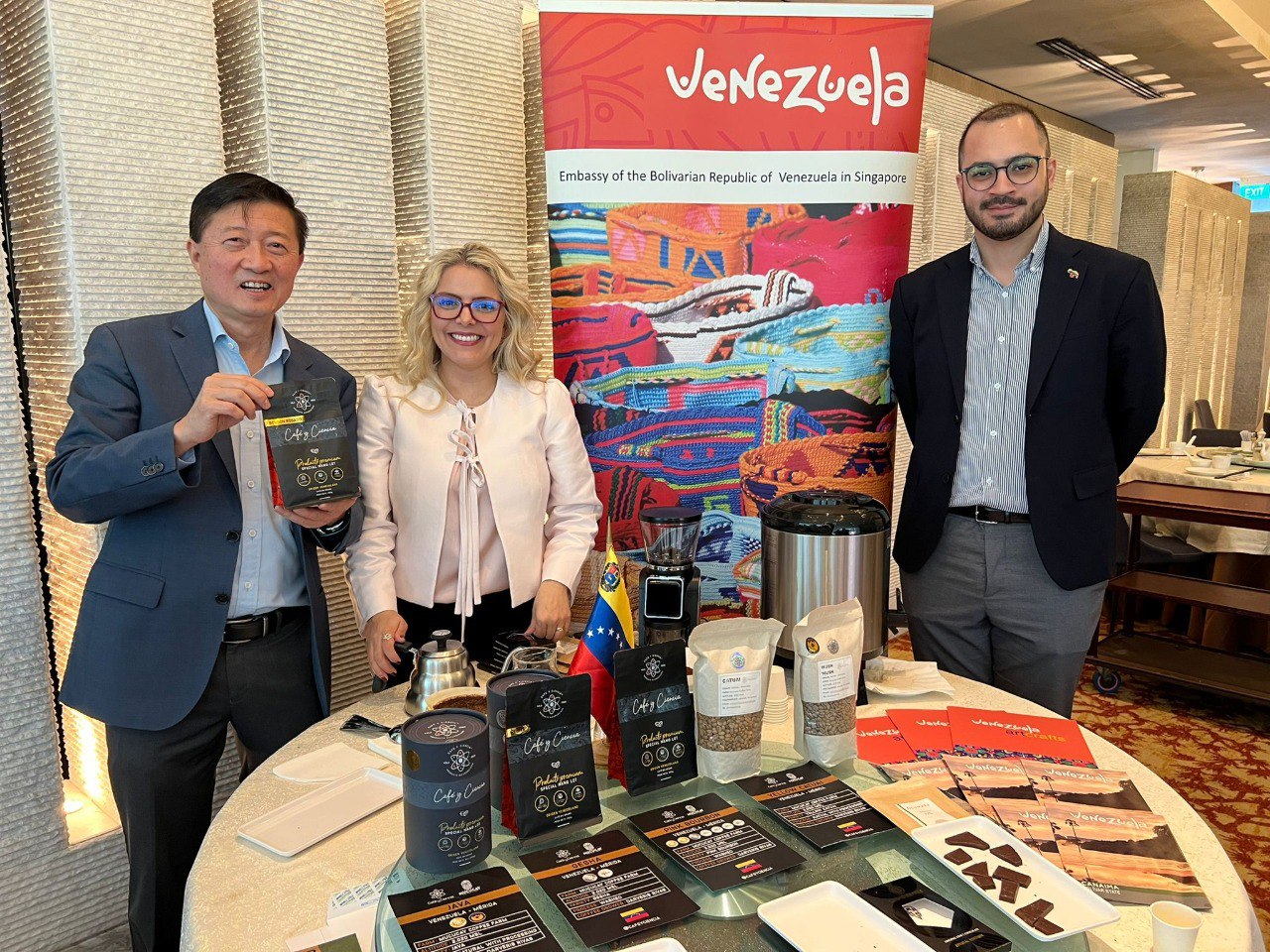 Venezuela proyecta la excelencia de su café y cacao en encuentro empresarial en Singapur