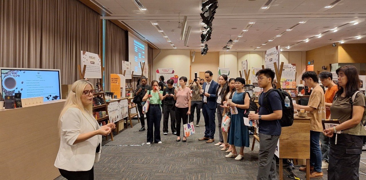 Venezuela impulsa su café en Asia con participación del Singapore Coffee Experience